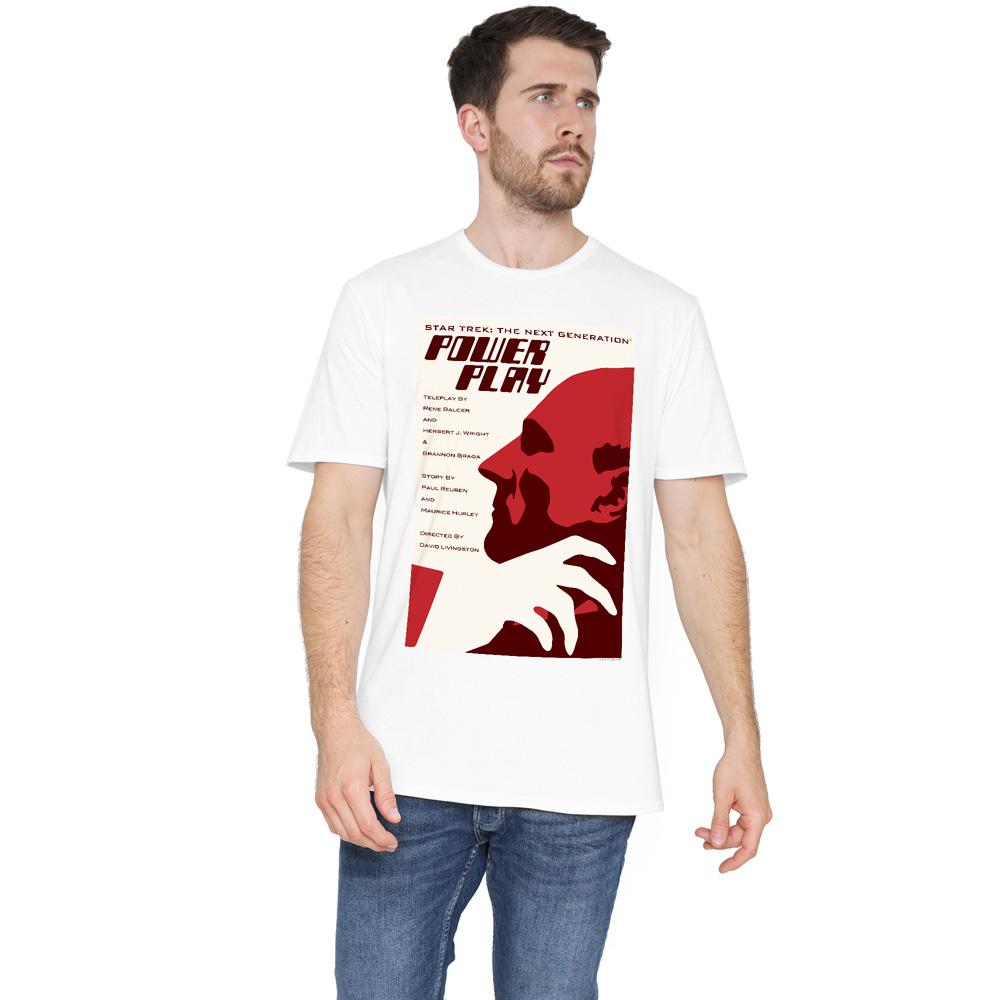 White - Lifestyle - Star Trek Mens The Next Generation Season 5 Episode 15 T-Shirt
