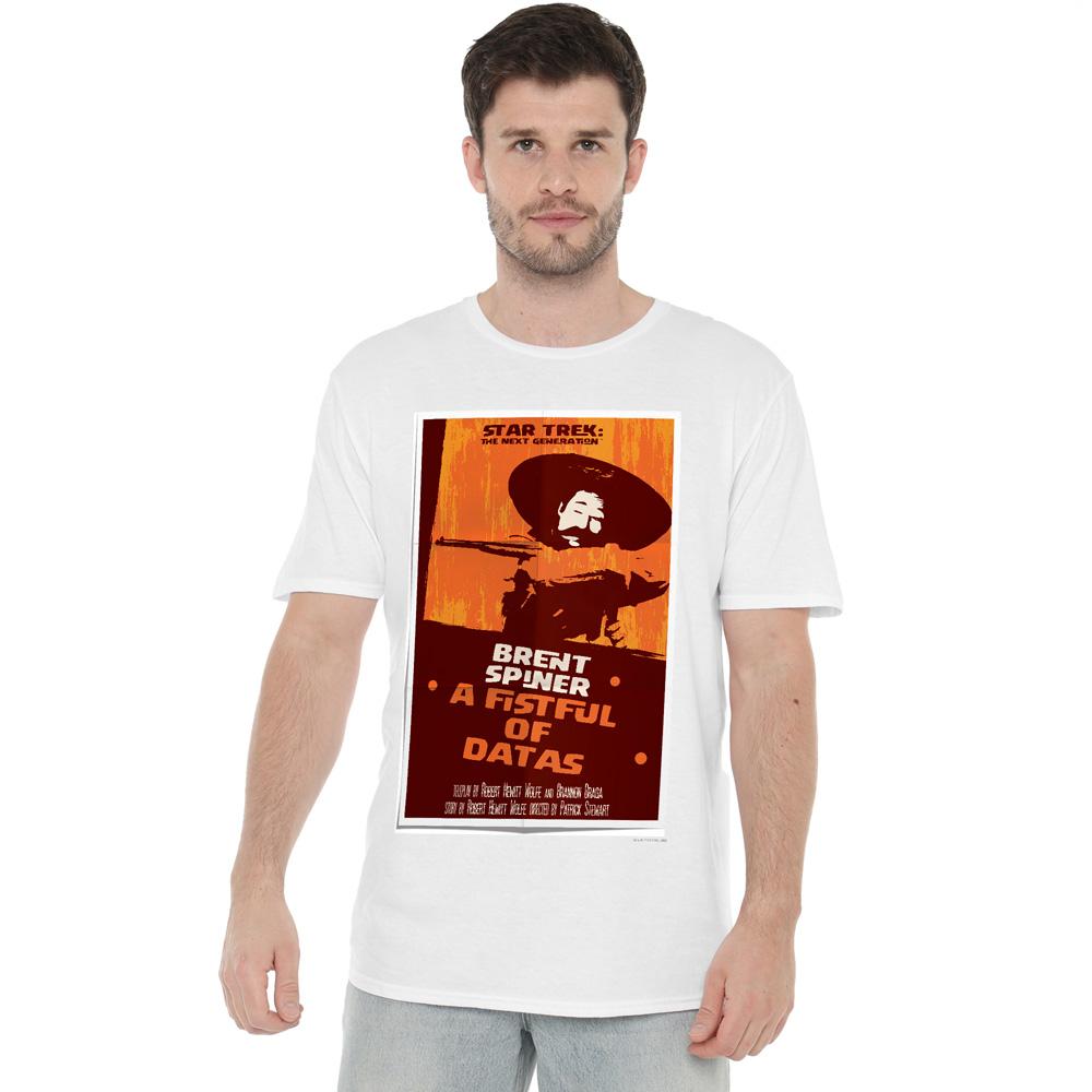White - Lifestyle - Star Trek Mens The Next Generation Season 6 Episode 8 T-Shirt