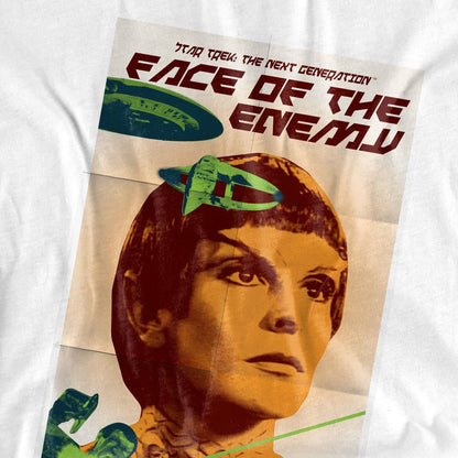 White - Pack Shot - Star Trek Mens The Next Generation Season 6 Episode 14 T-Shirt