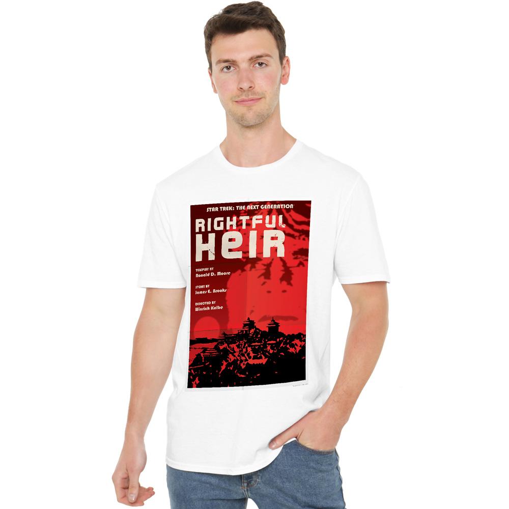 White - Lifestyle - Star Trek Mens The Next Generation Season 6 Episode 23 T-Shirt