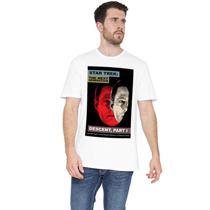 White - Lifestyle - Star Trek Mens The Next Generation Season 6 Episode 26 T-Shirt