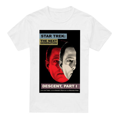 White - Front - Star Trek Mens The Next Generation Season 6 Episode 26 T-Shirt