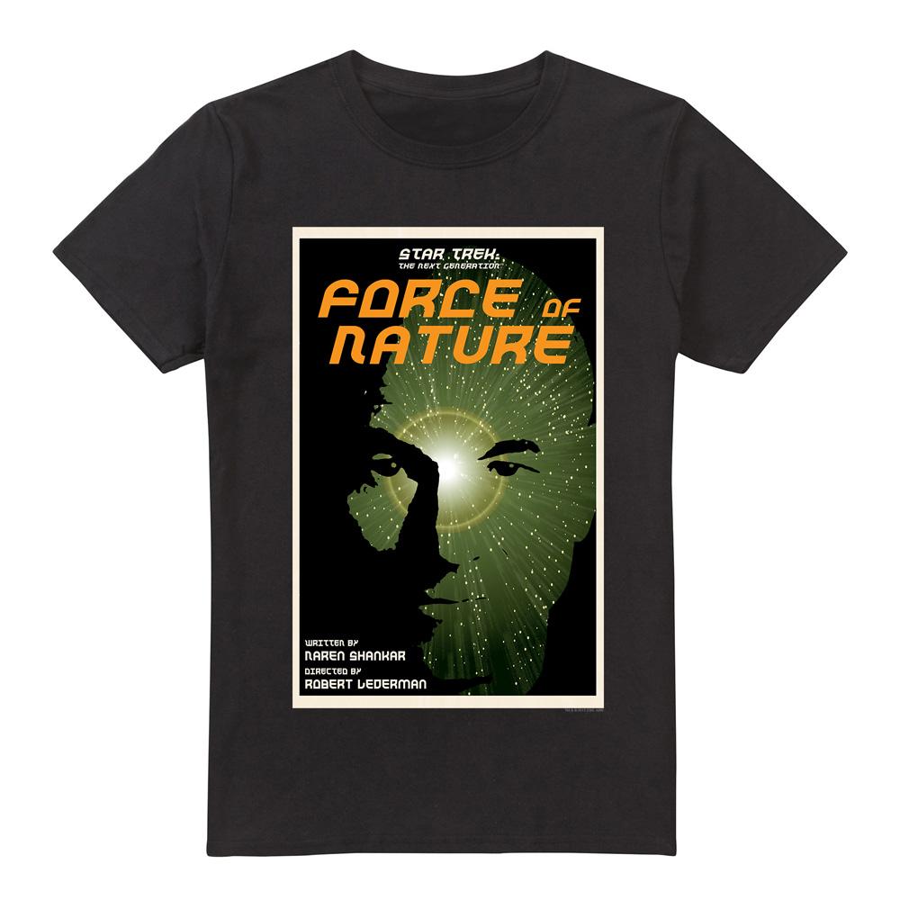 Black - Front - Star Trek Mens The Next Generation Season 7 Episode 9 T-Shirt