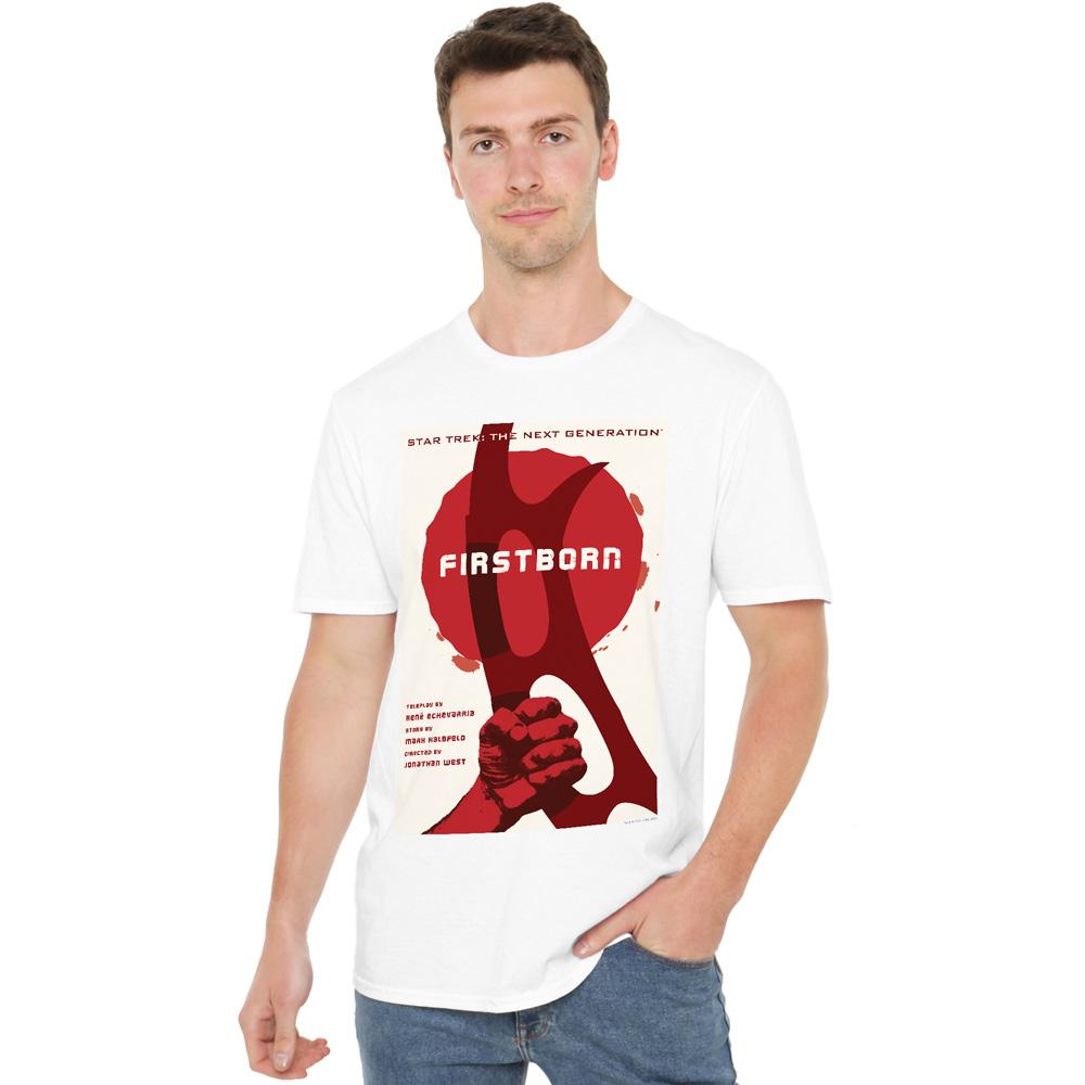 White - Lifestyle - Star Trek Mens The Next Generation Season 7 Episode 21 T-Shirt