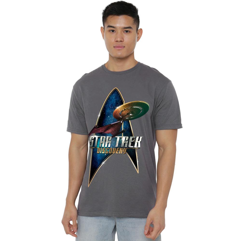 Charcoal - Lifestyle - Star Trek: Discovery Mens Deco T-Shirt