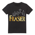 Black - Front - Frasier Mens Logo T-Shirt