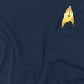 Navy - Pack Shot - Star Trek: Discovery Mens Command Badge T-Shirt
