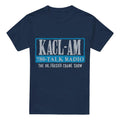 Navy - Front - Frasier Mens KACL-AM Talk T-Shirt