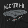 Black - Pack Shot - Star Trek Mens The Next Generation T-Shirt