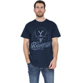 Navy - Lifestyle - Yellowstone Mens Revenge Skull T-Shirt