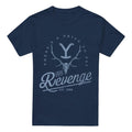 Navy - Front - Yellowstone Mens Revenge Skull T-Shirt