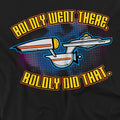 Black - Side - Star Trek Quogs Mens Bold T-Shirt