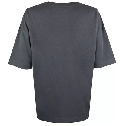 Dark Charcoal - Back - Disney Womens-Ladies Mickey Mouse Wave Oversized T-Shirt