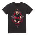 Black - Front - NCIS Mens Gothic Abby T-Shirt