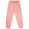 Grey-Pink - Pack Shot - Disney Womens-Ladies Mickey & Minnie Mouse Long Pyjama Set