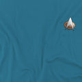 Slate - Side - Star Trek Mens The Next Generation Science Emblem T-Shirt