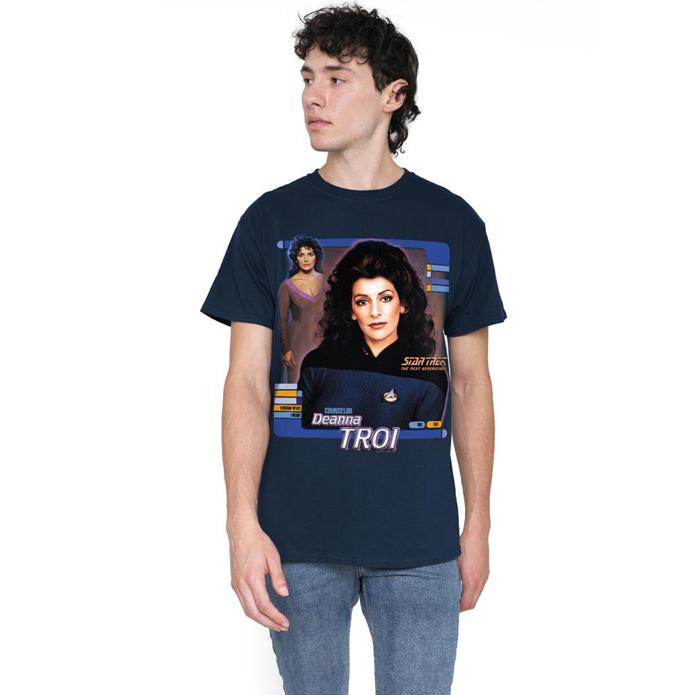 Navy - Lifestyle - Star Trek Mens Deanna Troi T-Shirt