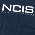 Navy - Side - NCIS Mens Logo T-Shirt