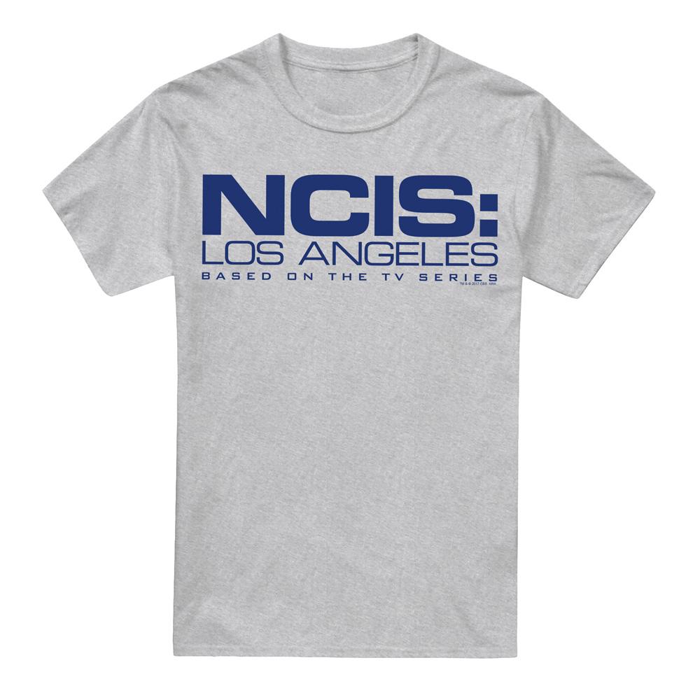 Sport Heather - Front - NCIS: Los Angeles Mens Logo T-Shirt