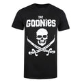 Black - Front - The Goonies Mens Flag T-Shirt