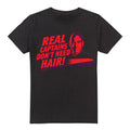 Black - Front - Star Trek Mens Real Captain T-Shirt
