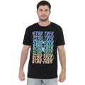 Black - Lifestyle - Star Trek Mens Enterprise Multi Logo T-Shirt
