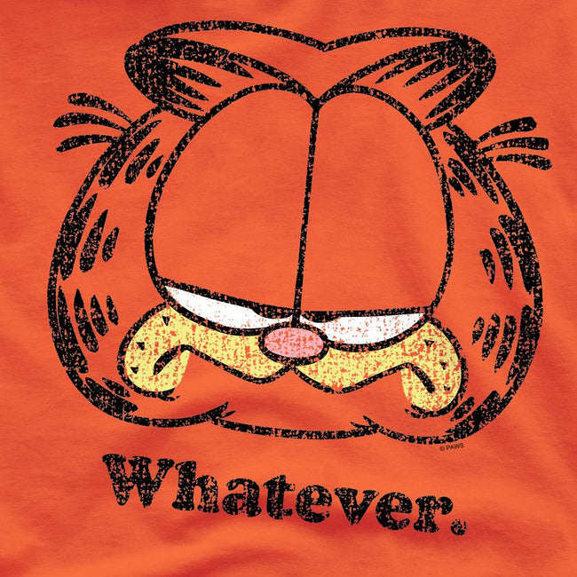 Orange - Side - Garfield Mens Whatever T-Shirt