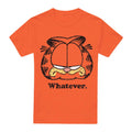 Orange - Front - Garfield Mens Whatever T-Shirt