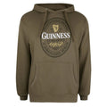 Dark Olive - Front - Guinness Mens Signature Hoodie