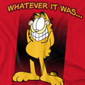 Red - Side - Garfield Mens I Didn´t Do It T-Shirt