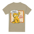 Safari Green - Front - Garfield Mens Undertall T-Shirt