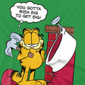 Kelly Green - Side - Garfield Mens Wish Big T-Shirt