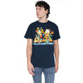 Navy - Lifestyle - Garfield Mens Bright Holidays T-Shirt