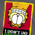 Charcoal - Side - Garfield Mens I Don´t Do Ordinary T-Shirt