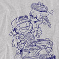 Sport Heather - Pack Shot - Garfield Mens King Of The Grill T-Shirt