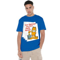 Royal Blue - Side - Garfield Mens Duly Noted T-Shirt