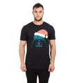 Black - Lifestyle - Star Wars Mens Vader Santa T-Shirt