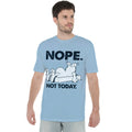 Light Blue - Lifestyle - Garfield Mens Nope T-Shirt