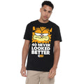 Black - Lifestyle - Garfield Mens 40 Looks T-Shirt