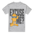 Sport Heather - Front - Garfield Mens Excuse Me? T-Shirt