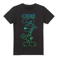Black - Front - Garfield Mens Hotshot Odie T-Shirt