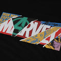 Black - Side - Marvel Childrens Boys Scrapbook Logo T-Shirt