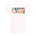 White - Front - Marvel Childrens Boys Scrapbook Logo T-Shirt