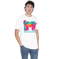 White - Lifestyle - MTV Mens Vibrant Flamingo Sunset T-Shirt