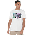White - Lifestyle - MTV Mens Gradient T-Shirt