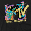 Black - Pack Shot - MTV Mens Vacation Icons T-Shirt