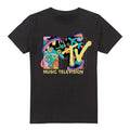 Black - Front - MTV Mens Vacation Icons T-Shirt
