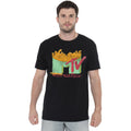 Black - Lifestyle - MTV Mens Fries T-Shirt