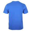 Royal Blue-Red - Back - Superman Mens Logo Cotton T-Shirt