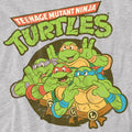 Sport Heather - Side - Teenage Mutant Ninja Turtles Mens Silly Turtles T-Shirt